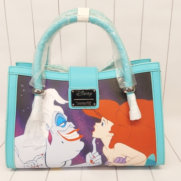 Disney Loungefly The Little Mermaid Crossbody Bag - Picture 8 of 10